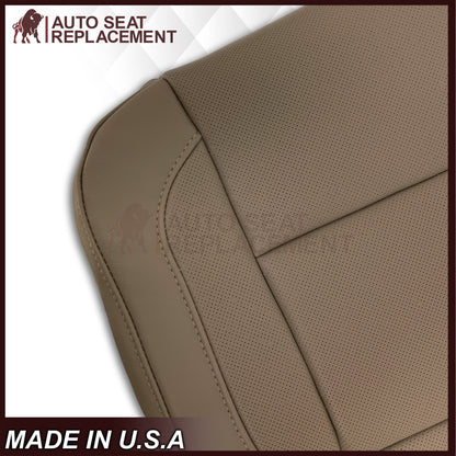 2014 - 2019 Chevy Silverado/GMC Yukon/ Tahoe/ Suburban Perforated Replacement Seat Covers in Tan