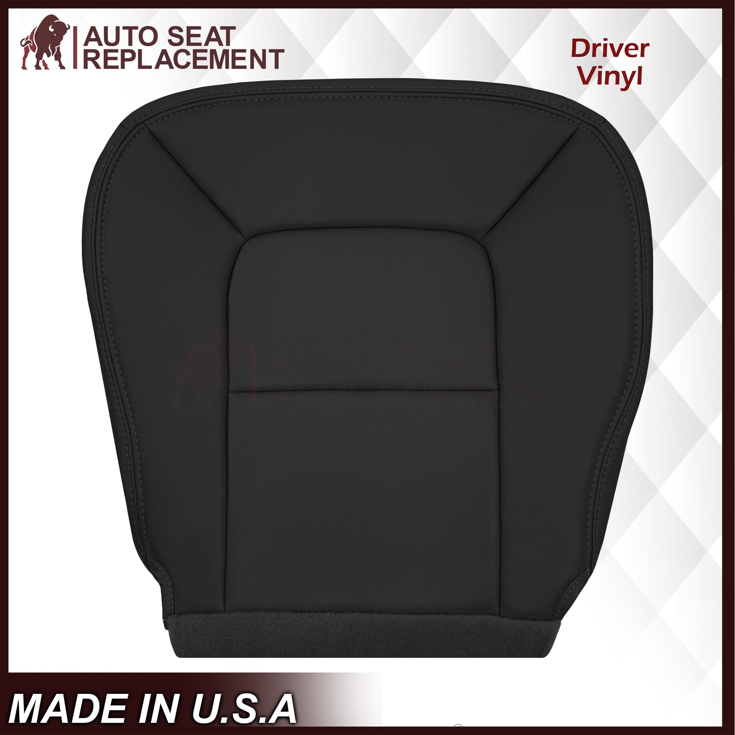 2000-2003 Dodge Durango SLT Replacement Bottom Seat Covers in Black: Choose From Variation