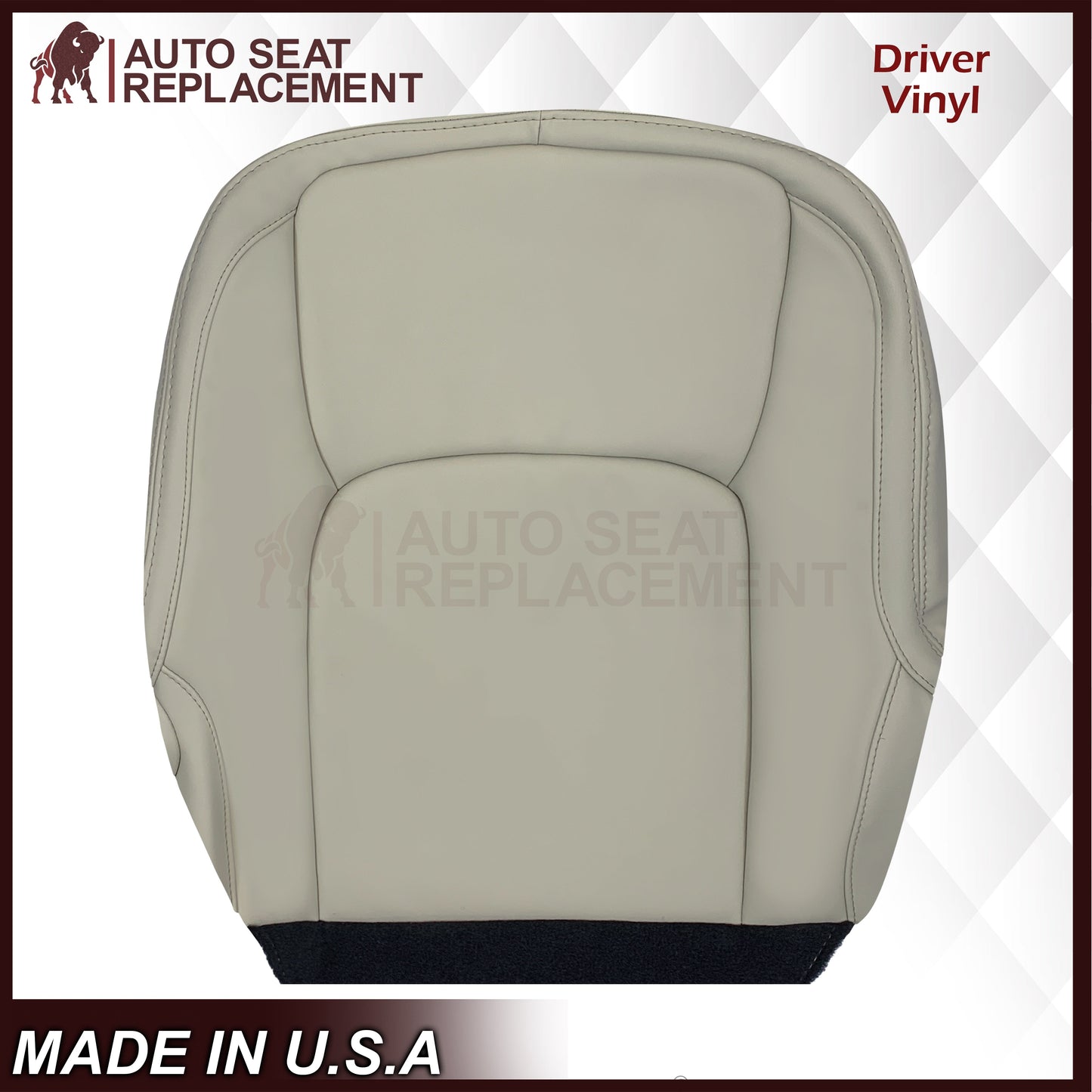 2018-2022 Land Range Rover Replacement Bottom Seat Cover In Ivory