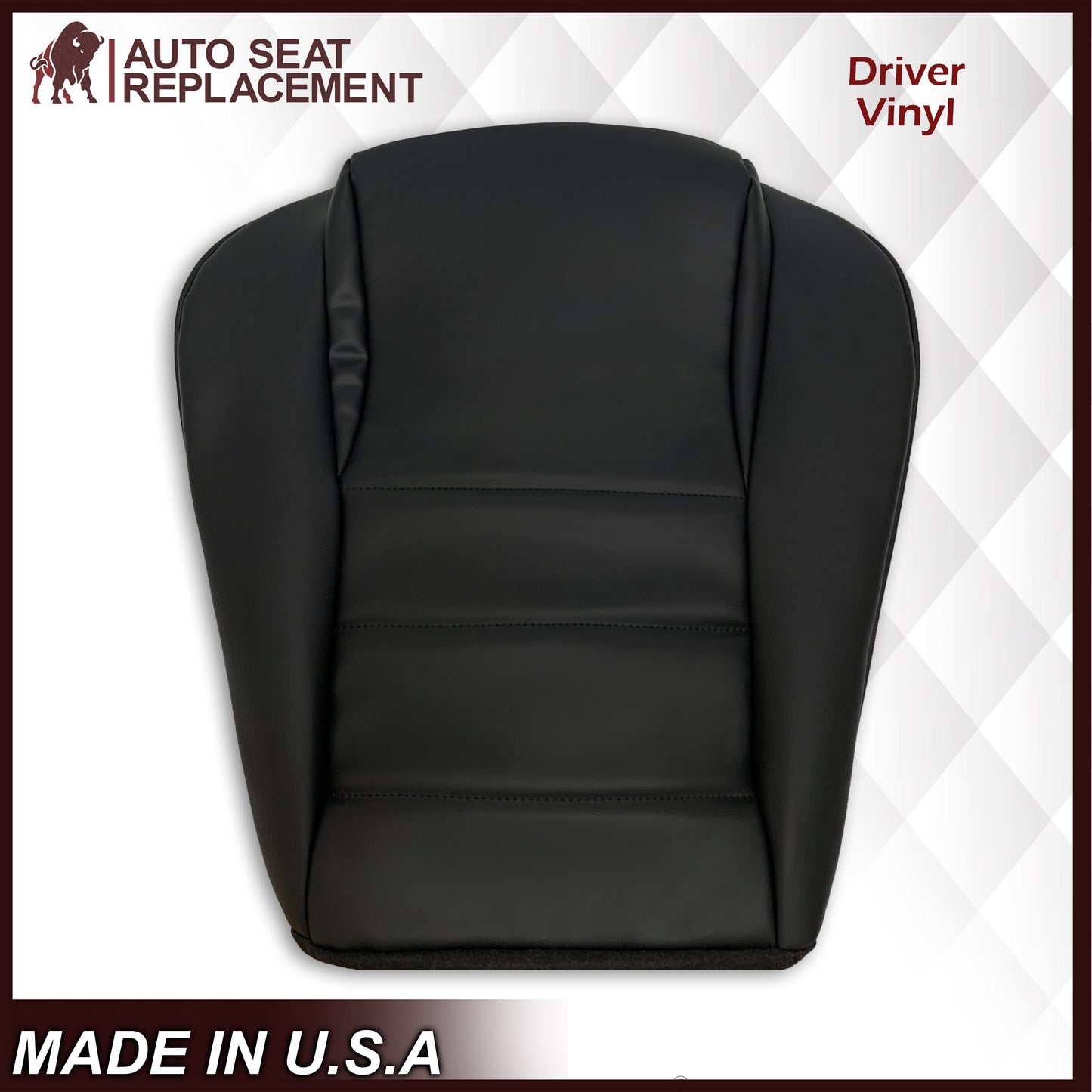 1994-1998 Ford Mustang Synthetic Replacement Seat Covers in Black: Choose From Variation