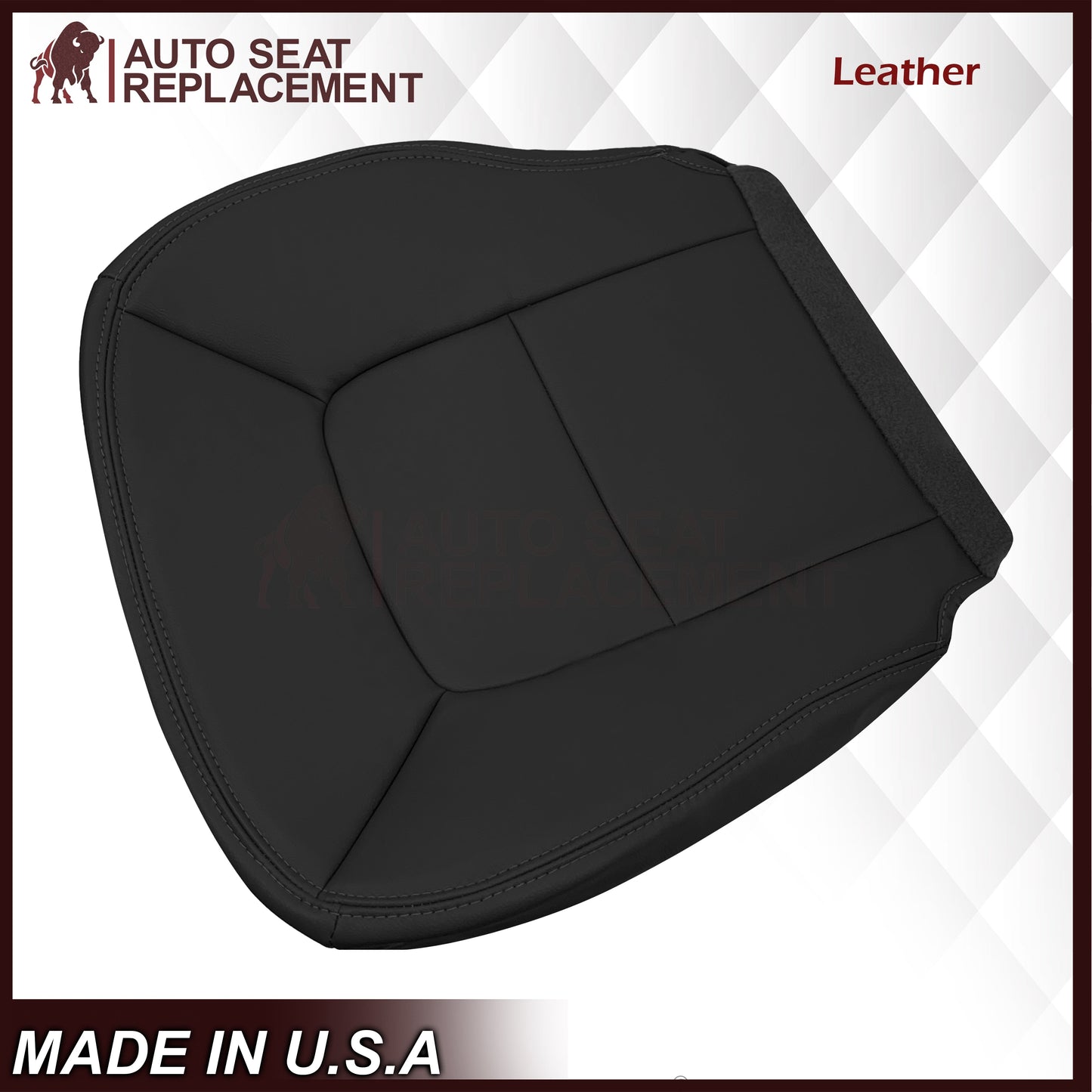 2000-2003 Dodge Durango SLT Replacement Bottom Seat Covers in Black: Choose From Variation