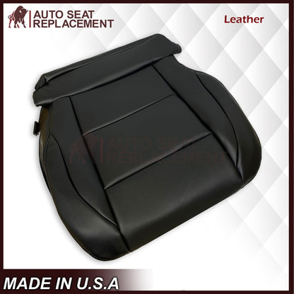 2005-2015 Nissan Titan Driver and Passenger Side Top and Bottom Seat Covers in Black : Choose from the variants