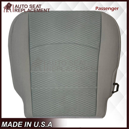 2013-2018 Dodge Ram ST Tradesman Bottom or Top Replacement Seat Cover: Cloth Diesel Gray