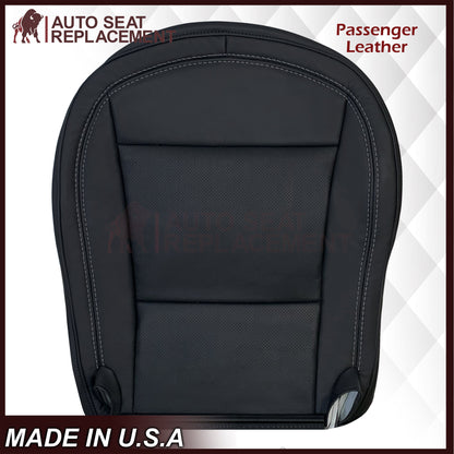 2014 - 2019 Chevy Corvette Replacement Seat Covers: C7 Black Perforated