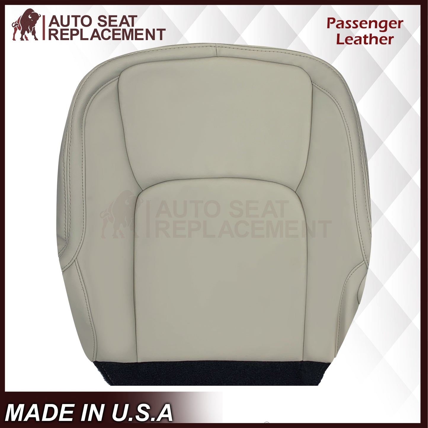 2018-2022 Land Range Rover Replacement Bottom Seat Cover In Ivory