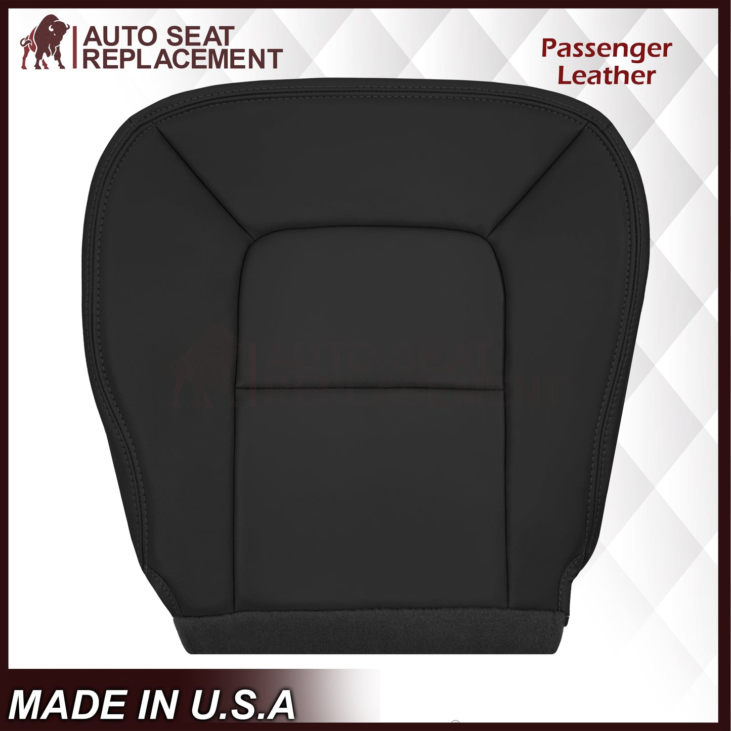 2000-2003 Dodge Durango SLT Replacement Bottom Seat Covers in Black: Choose From Variation
