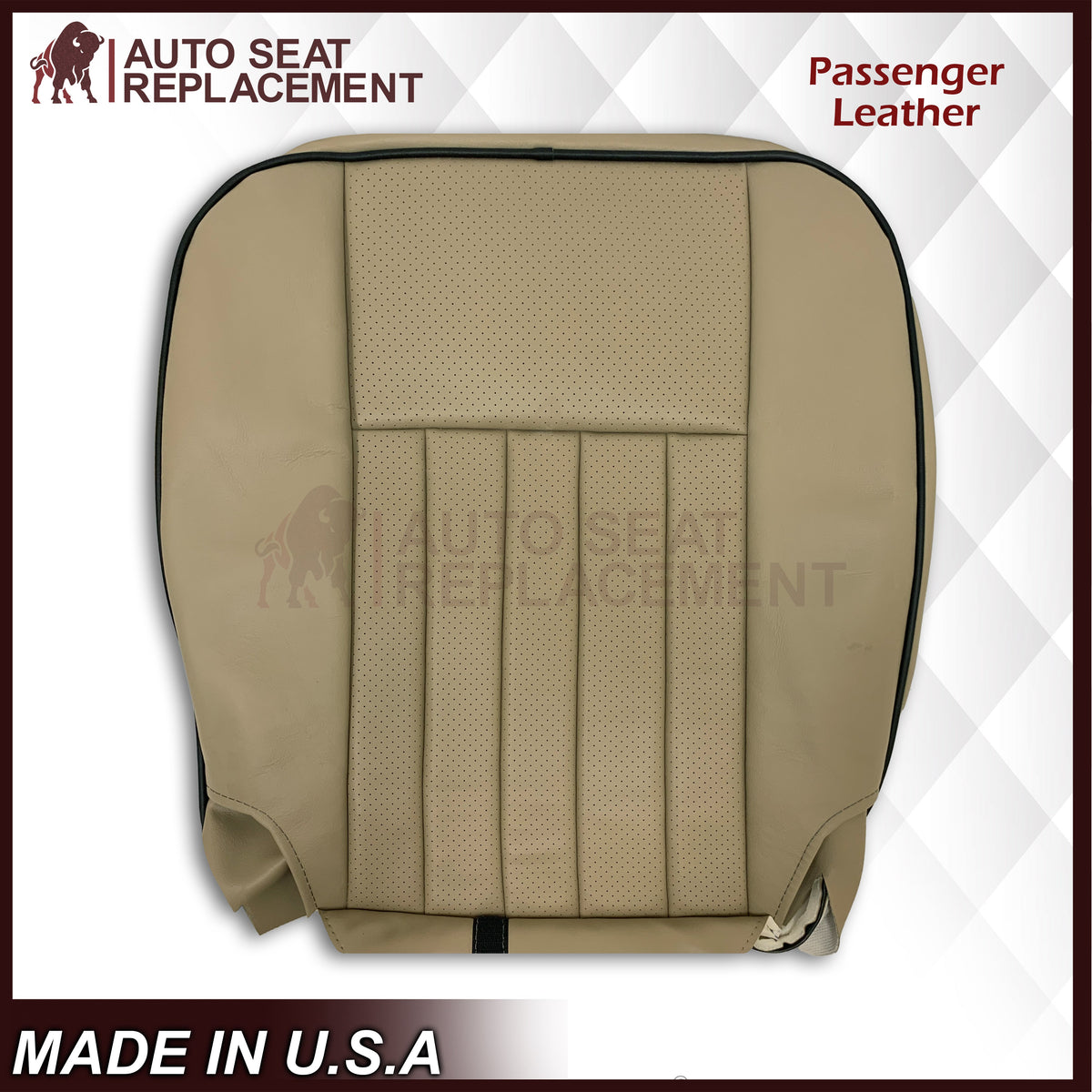 2005 2006 Lincoln Navigator Replacement Seat Covers in Camel Tan: Choose Genuine Leather or Vinyl