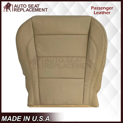2007 - 2010 Jaguar XK XK-R Genuine Leather OR Synthetic Leather Seat Covers In Caramel Tan
