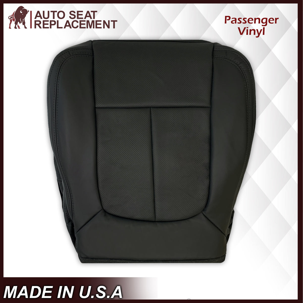 2009 - 2014 Ford F-150 PLATINUM EDITION Perforated Genuine Leather or Synthetic Leather Seat Covers