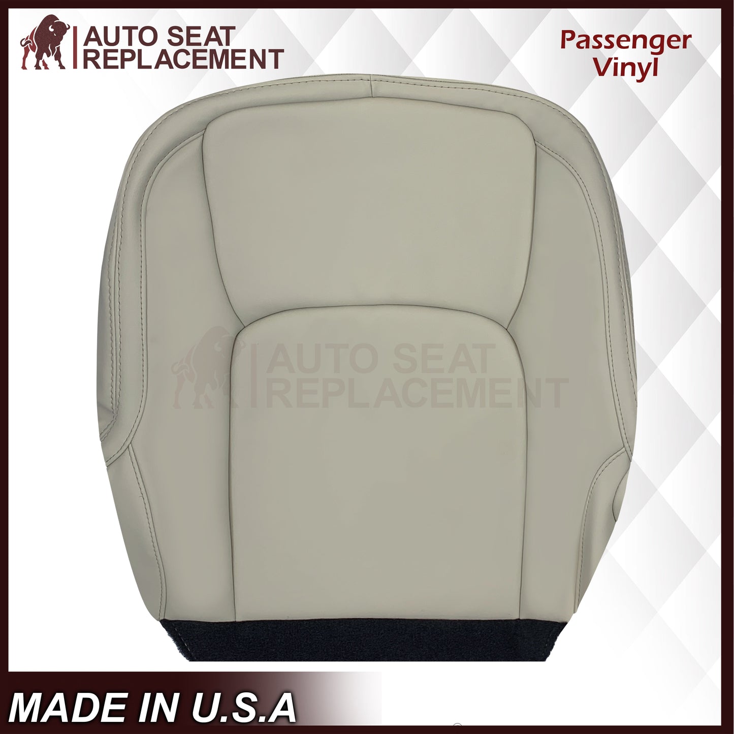 2018-2022 Land Range Rover Replacement Bottom Seat Cover In Ivory