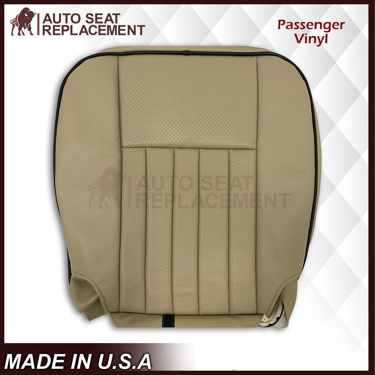 2005 2006 Lincoln Navigator Replacement Seat Covers in Camel Tan: Choose Genuine Leather or Vinyl