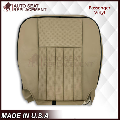 2005 2006 Lincoln Navigator Replacement Seat Covers in Camel Tan: Choose Genuine Leather or Vinyl