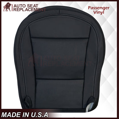 2014 - 2019 Chevy Corvette Replacement Seat Covers: C7 Black Perforated