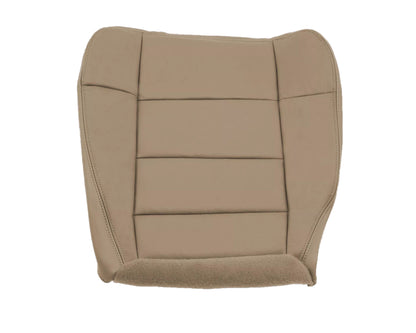 2001-2002 Ford F150 Lariat Crew Cab Seat Cover in Tan: Choose Leather or Vinyl