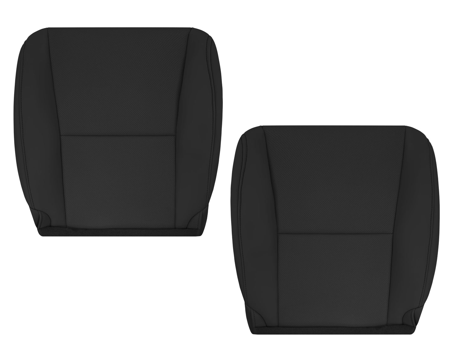 2010-2015 Lexus RX350 RX450H Replacement Synthetic Leather Seat Covers: Black Perforated