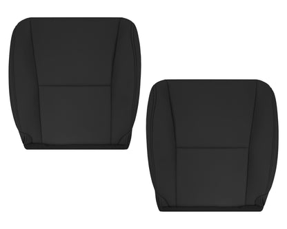 2010-2015 Lexus RX350 RX450H Replacement Synthetic Leather Seat Covers: Black Perforated
