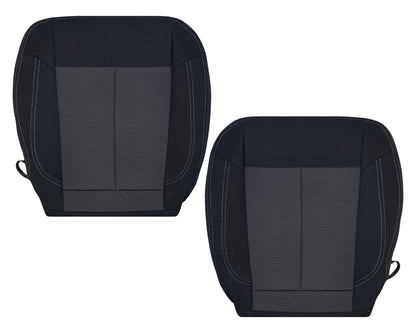 2006-2010 Hummer H3 Adventure Replacement Seat Covers in Black Cloth (Fabric): Choose from variants