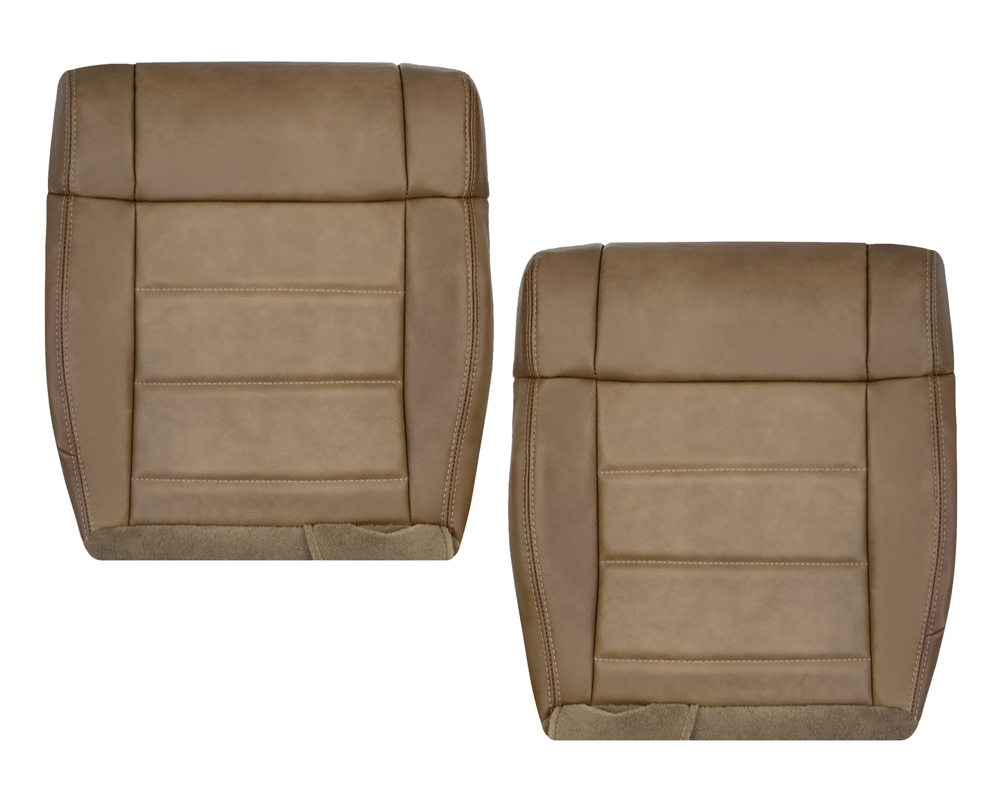 2007-2012 Jeep Wrangler-Replacement Driver OR Passenger Seat Cover In Dark Saddle Brown