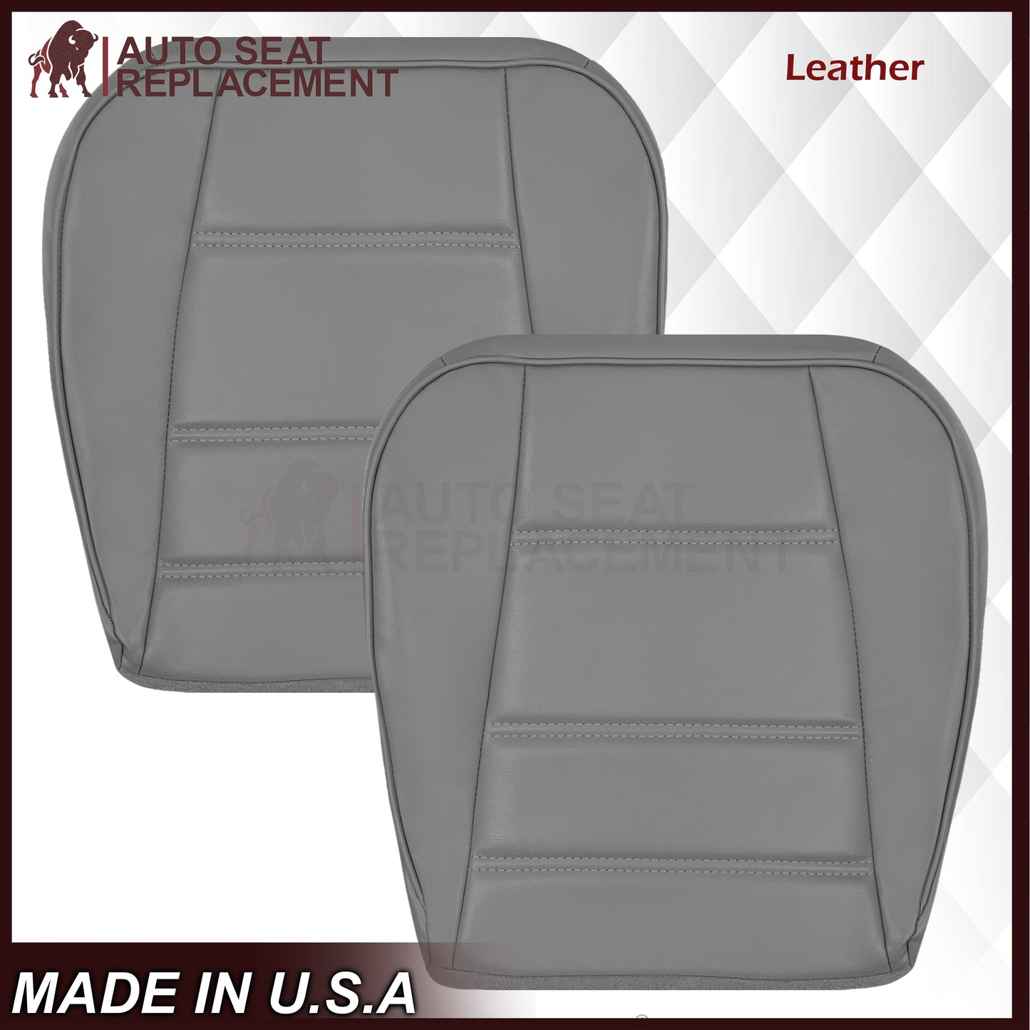 1999-2004 Ford Mustang V6 Replacement Seat Cover In Gray: Choose From Variation