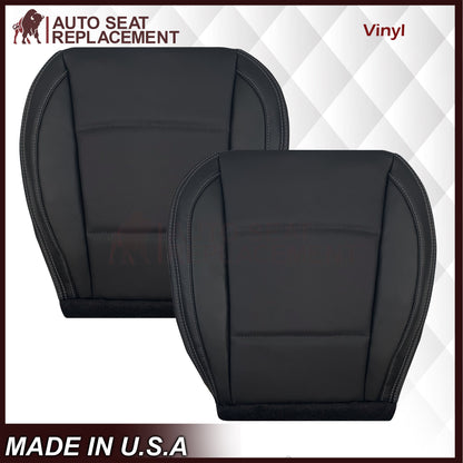 2015-2018 Subaru Outback Replacement Black Perforated Seat Covers: Choose Your Side
