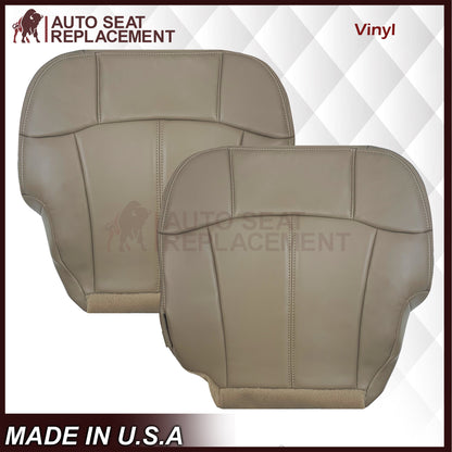 1999-2002 Chevy Silverado Seat Cover in Medium Neutral Tan: Choose From Variations