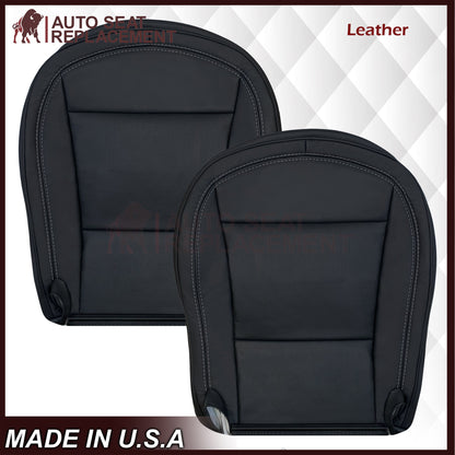 2014 - 2019 Chevy Corvette Replacement Seat Covers: C7 Black Perforated