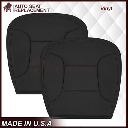 1992 - 1996 Ford Bronco Eddie Bauer Synthetic Leather Seat Cover In Black