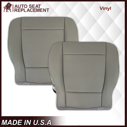 2017-2022 Ford F-250 F-350 F-450 F-550 XL WORK TRUCK Replacement Seat Covers In Gray: Choose From Variants