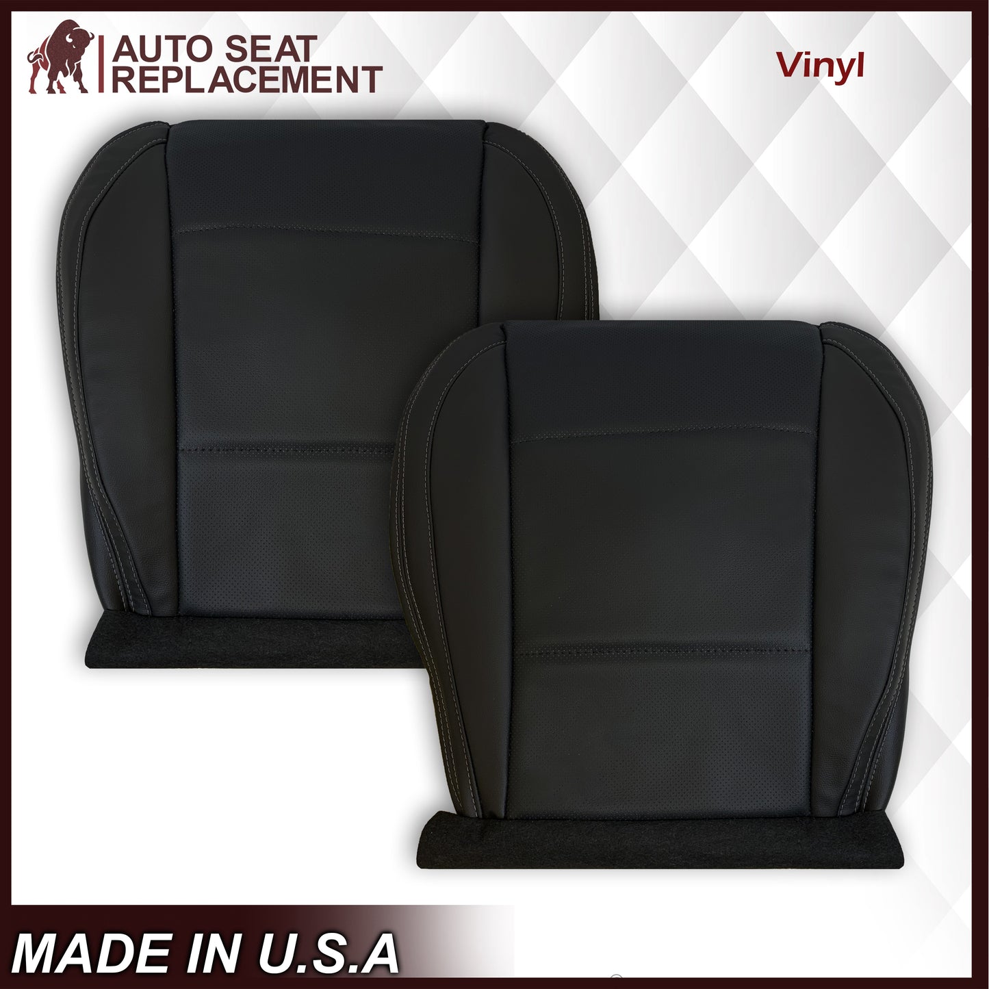 2015-2017 Subaru Outback Replacement Perforated Synthetic Leather Seat Covers: Choose Your Side