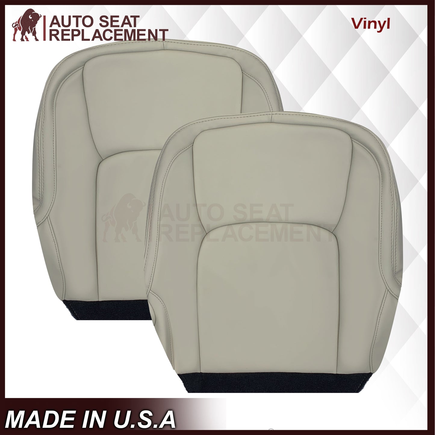 2018-2022 Land Range Rover Replacement Bottom Seat Cover In Ivory