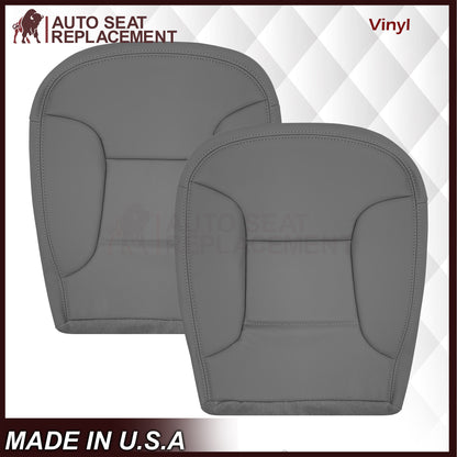 1992 - 1996 Ford Bronco Eddie Bauer Synthetic Leather Seat Cover In Gray