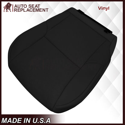 2010-2021 Lexus GX460 Replacement Perforated Synthetic Leather Seat Cover: Black Perforated