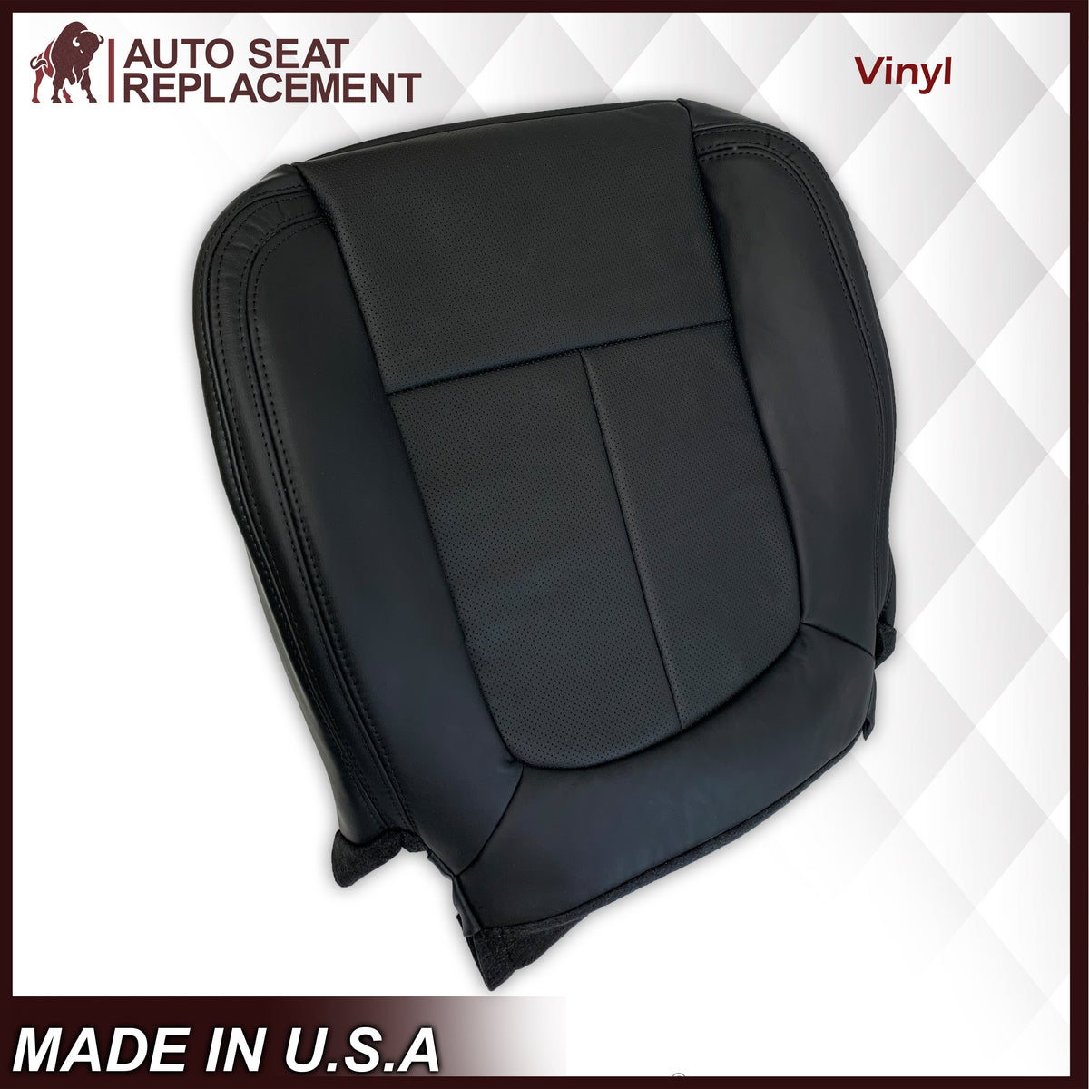 2009 - 2014 Ford F-150 PLATINUM EDITION Perforated Genuine Leather or Synthetic Leather Seat Covers