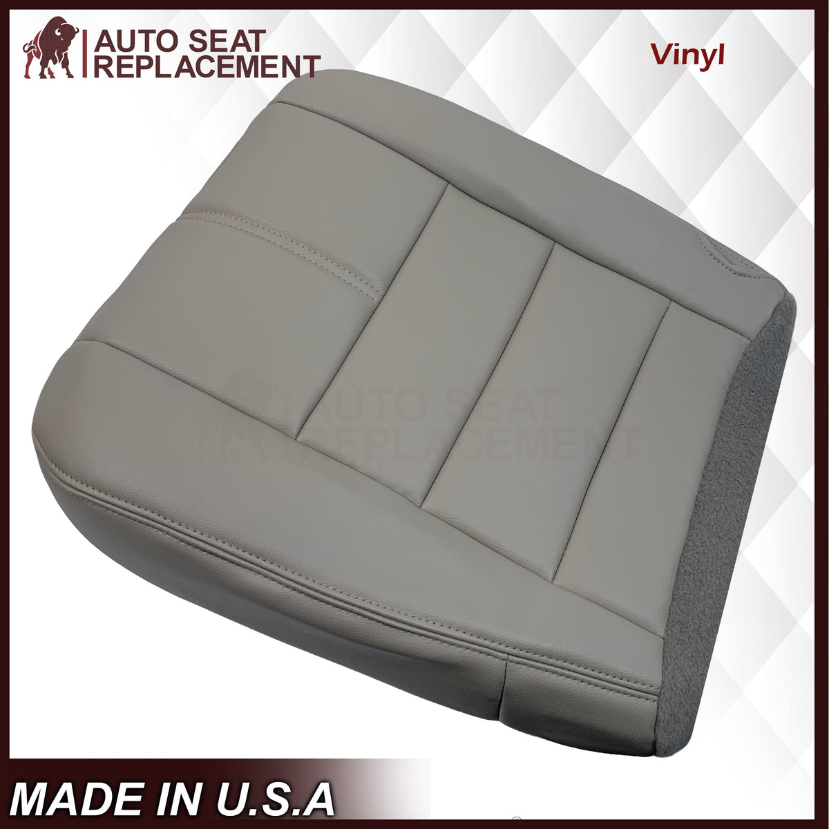 2008-2010 Ford F-250 F-350 F-450 F-550 Lariat Seat Cover in Medium Stone Gray: Choose From Variants