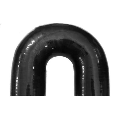 SILICONE 180 DEG 3-1/2 BLK