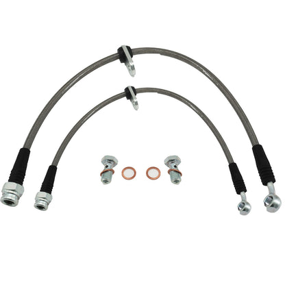 Complete Stainless Front Brake Line Replacement Kit For 96-00 Honda Civic EK