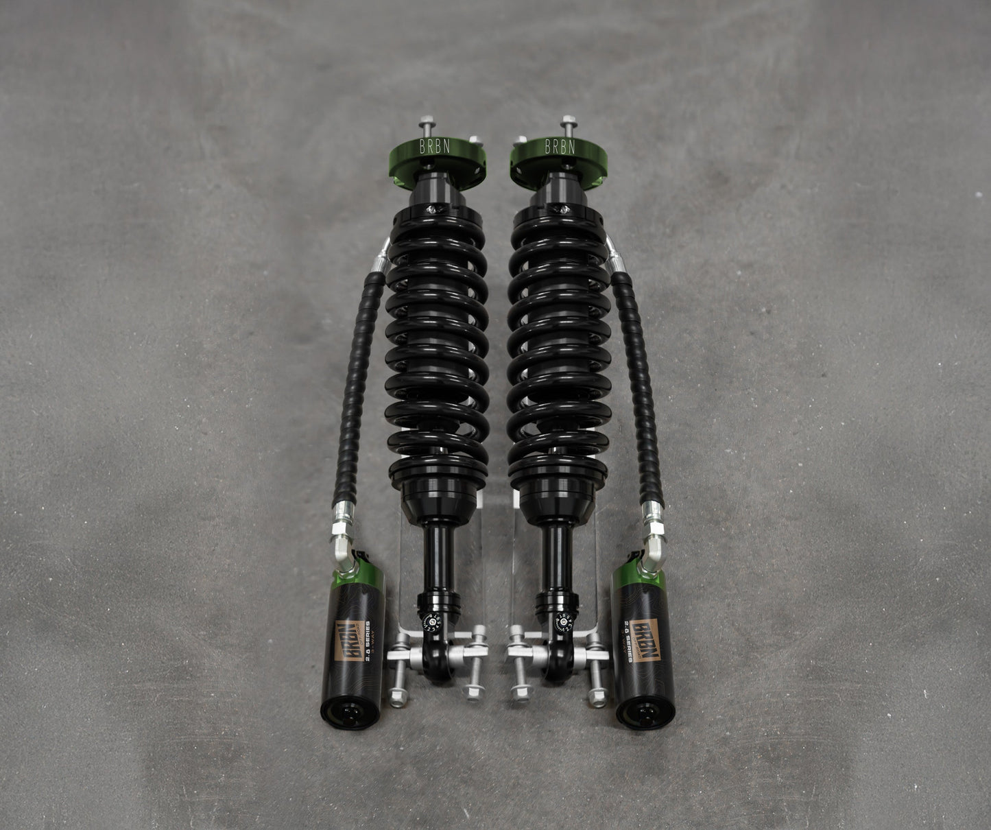 BRBN 2.8 Series 3-Way Adjustable Front Coilover Kit For Ford Bronco