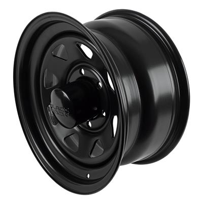 WHEEL STEEL MATTE BLACK 16X8