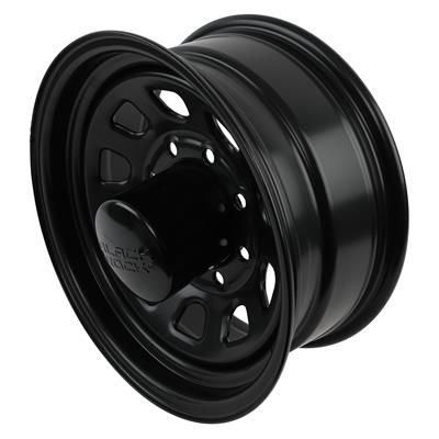 WHEEL STEEL MATTE BLACK 16X7