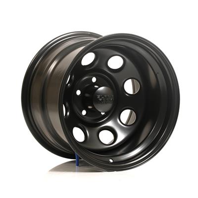 WHEEL STEEL MATTE BLACK 15X10