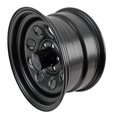 WHEEL STEEL MATTE BLACK 15X8