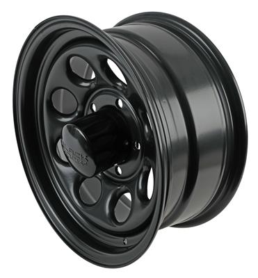 WHEEL STEEL MATTE BLK 16X7