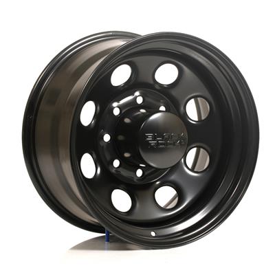 WHEEL STEEL MATTE BLACK 17X9