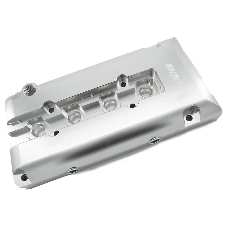 BULL BOOST PERFORMANCE Billet B Series Vented Valve Cover Baffle B16 B18 AN10 For Honda Acura DOHC VTEC