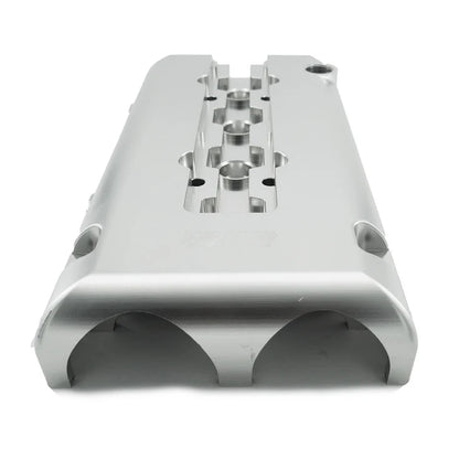 BULL BOOST PERFORMANCE Billet B Series Vented Valve Cover Baffle B16 B18 AN10 For Honda Acura DOHC VTEC