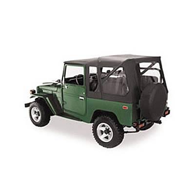 SUPERTOP W/O DOORS BLACK DENIM