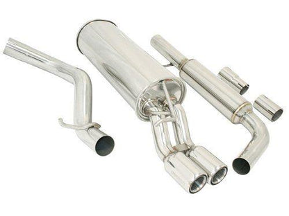 Megan Racing - Cat-Back Exhaust System for 1999-2002 VW Golf Beetle 1.8T 2.0 Turbo Dual 2.5" Tip