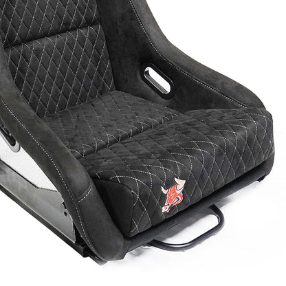 BULL BOOST Ultra-Max Seraph Racing Bucket Seats with Slider Rails – Pair