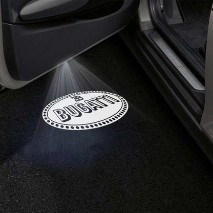 Bugatti Veyron Premium Door Puddle Lights Various Designs 2005–2015