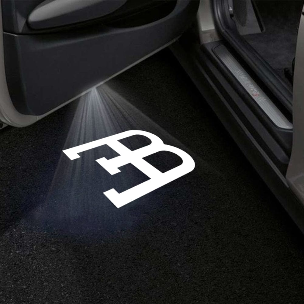 Bugatti Veyron Premium Door Puddle Lights Various Designs 2005–2015